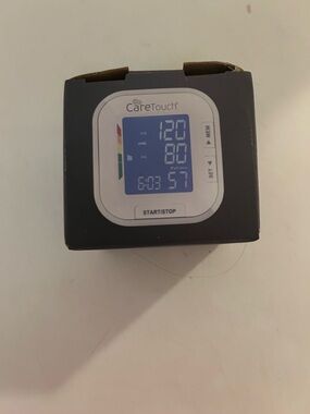 CareTouch Platinum Wrist Blood Pressure Monitor PSW01 New Open Box Automatic